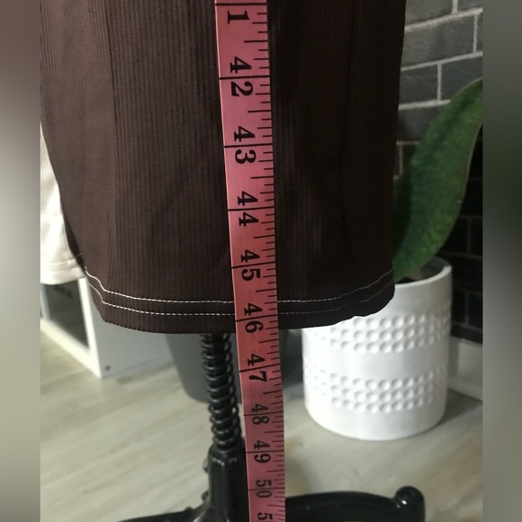 TWO TONE SPLIT MOCK NECK MAXI DRESS - Picture 9 of 11